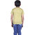 Kid Kupboard Cotton Boys T-Shirt, Dark Yellow, Half-Sleeves, 6-7 Years KIDS7196