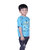 Kid Kupboard Cotton Boys T-Shirt, Light Blue, Half-Sleeves, 5-6 Years KIDS7198
