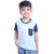 Kid Kupboard Cotton Boys T-Shirt, Multicolor, Half-Sleeves, 6-7 Years KIDS7201