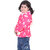 Kid Kupboard Cotton Girls Jacket, Pink, Full-Sleeves, 7-8 Years KIDS7227