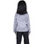 Kid Kupboard Cotton Girls Sweatshirt, Grey, Full-Sleeves, 6-7 Years KIDS7230