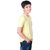 Kid Kupboard Cotton Boys T-Shirt, Light Yellow, Half-Sleeves, 9-10 Years KIDS7235