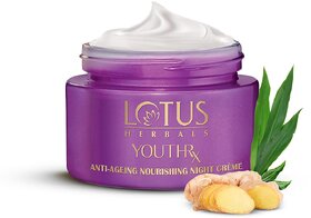 Lotus Herbals YouthRx Anti Ageing Nourishing Night Cream (50g)