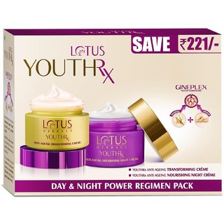 Lotus Herbals YRX Day  Night Power Regimen Pack
