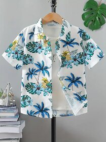Latest Party Wear Printed Shirt For Boys
