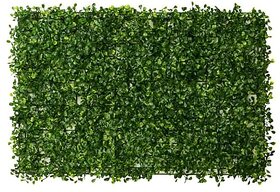 De Gardenia(DGM-3600A 24x16 cm Artificial Boxwood Panels Faux Plant Grass Green Wall Panel Set of 12 for Outdoor/Indoor Garden Backyard DecorationArtificial Grass WallVertical Gardens