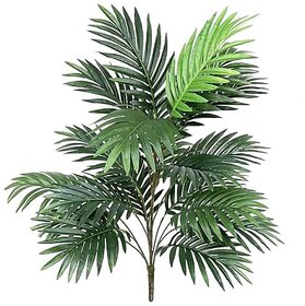 De Gardenia Artificial Areca Palm Plant 21 Leaves 75 cm Tall No Pot Included Realistic Faux Green Plant for Indoor and Outdoor Decor