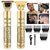 DAYBETTER Hair Trimmer Gold Corded,Cordless Beard Trimmer With 120 minutes Runtime