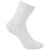 White and Black plain formal Lycra cotton socks/school socks - Pack of 2 (1 pair each)