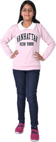Kid Kupboard Cotton Girls Sweatshirt, Multicolor, Full-Sleeves, Above 14 Years KIDS7265