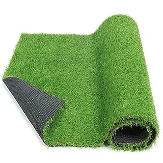 De Gardenia High Density Artificial Grass | Premium Lawn Turf | Indoor and Outdoor Use Carpet Mat | Dust and Waterproof | Skin Friendly | Artificial Grass Carpet Mat | 35/40MM (6.6X7 Sq ft 40MM)