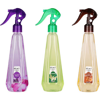 Ossa Lavender Fresh 300ml, Rajnigandha 300ml, Pure Sandal 300ml  Air Freshener Combo For Home And Office (Pack of 3)