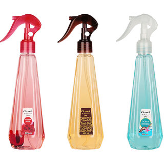 Ossa Blooming Rose 300ml, Touch Oud 300ml, Ocean Breeze 300ml Air Freshener Combo For Home And Office (Pack of 3)