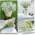 De Gardenia Artificial Baby Breath Flowers 24 Inches Fake Gypsophila Flower Bouquets for Home Decor Weddings and Events (5)
