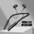 Signatize Wireless in-Ear Neckband Bluetooth Earphones with 10mm Drivers, Rich Music Experience, 50 Hours Playtime, Type