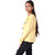 Kid Kupboard Cotton Girls Sweatshirt, Yellow, Full-Sleeves, 9-10 Years KIDS7253