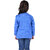 Kid Kupboard Cotton Girls Sweatshirt, Blue, Full-Sleeves, 6-7 Years KIDS7263