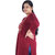Kid Kupboard Cotton Women A-Line Kurta, Maroon, Full-Sleeves, XL-Xtra Large KIDS7279