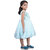 Kid Kupboard Cotton Girls A-Line Frock, Blue, Sleeveless, 7-8 Years KIDS7278