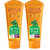 Lotus Herbals Safe Sun Silk Touch Mattifying Uv Crme Spf 50 Pa+++Green Tea Uv  Ir Protection, Matte75G (Pack Of 2)