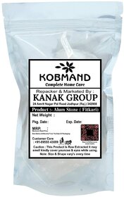 KOBMAND Alum Stone (Fitkari) 200 g  Pure  Natural Phitkari Alam Stone for Water Purification, Shaving, Skin Care