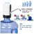 Automatic Wireless Portable Mini Rechargeable Water Bottle Can Dispenser Pump Upto 20 Litre Bottle with USB Charging Cable (Black/White)