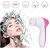 Facial Cleansing Brush 5 in 1 Portable Electric Facial Massager with 5 Spin Brush Heads for Acne Blackheads Dead Skin and All Skin Care and Acne Tool