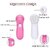 Facial Cleansing Brush 5 in 1 Portable Electric Facial Massager with 5 Spin Brush Heads for Acne Blackheads Dead Skin and All Skin Care and Acne Tool