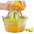 Lemon Juicer Hand Juicer Citrus Squeezer 4 In 1 Multi-Function Manual Juicer with Multi-Size Reamers and Measuring Cup