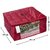 Aronkart Parachute Material 3 Layered Quilted Saree Cover Wardrobe Organizer (Water Resistant) (Pack of 3 Maroon)