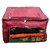 Aronkart Foldable Parachute Cloths Zip Organizer Bag and Storage Cover Boxes For Wardrobe Shelves Clothes Sarees Bed Sheet Blanket (Pack of 3)