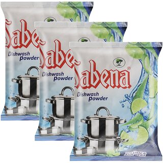 Sabena With Lime & Aloevera Dishwash Powder 900g Pack of 3