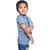 Kid Kupboard Cotton Baby Boys T-Shirt, Blue, Half-Sleeves, 3-4 Years KIDS7281