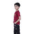 Kid Kupboard Cotton Boys T-Shirt, Maroon, Half-Sleeves, 7-8 Years KIDS7286