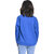 Kid Kupboard Cotton Girls Sweatshirt, Blue, Full-Sleeves, 10-11 Years KIDS7296