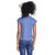 Kid Kupboard Cotton Girls T-Shirt, Blue, Half-Sleeves, 12-13 Years KIDS7309