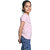Kid Kupboard Cotton Girls T-Shirt, Pink, Half-Sleeves, 8-9 Years KIDS7312