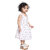 Kid Kupboard Cotton Baby Girls A-Line Frock, White, Sleeveless, 2-3 Years KIDS7314