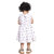 Kid Kupboard Cotton Baby Girls A-Line Frock, White, Sleeveless, 2-3 Years KIDS7314