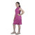 Kid Kupboard Cotton Girls A-Line Dress, Pink, Sleeveless, Above 14 Years KIDS7315