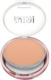 Lotus Make-Up Ecostay Insta-Blend Compact | Nude Beige CC03, 10g  Smooth & Natural Finish
