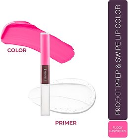 Lotus Make-Up Proedit Prep And Swipe Lip Color With Primer|Longlasting|Pl07- Fudgy Raspberry (Fudgy Raspberry, 6 G)