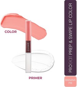 Lotus Make-Up Proedit Prep And Swipe Lip Color With Primer|Smudgeproof||Pl05- Banana Pie (Banana Pie, 6 G)