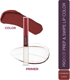 Lotus Make-Up Proedit Prep And Swipe Lip Color With Primer|Smudgeproof|Pl14- Choco Chip (Choco Chip, 6 G)