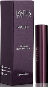 Lotus Make-Up Proedit Silk Touch Matte Lip Color (Pink Lustre, 4.2 G)