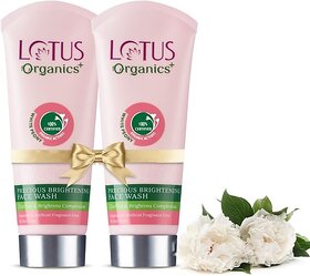Lotus Organics+ Precious Brightening Face Wash (200 G)