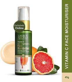 Lotus Botanicals Vitamin C Skin Brightening Face Moisturiser - 45G (45 G)