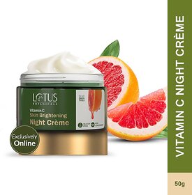Lotus Botanicals Vitamin C Skin Brightening Night Crme - 50G (50 G)