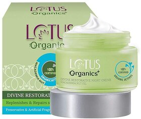 Lotus Organics+ Divine Restorative Night Crme (50 G)