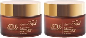 Lotus Professional Dermo Spa Bulgarian Rose Radiance And Renewal Night Creme (100 G)